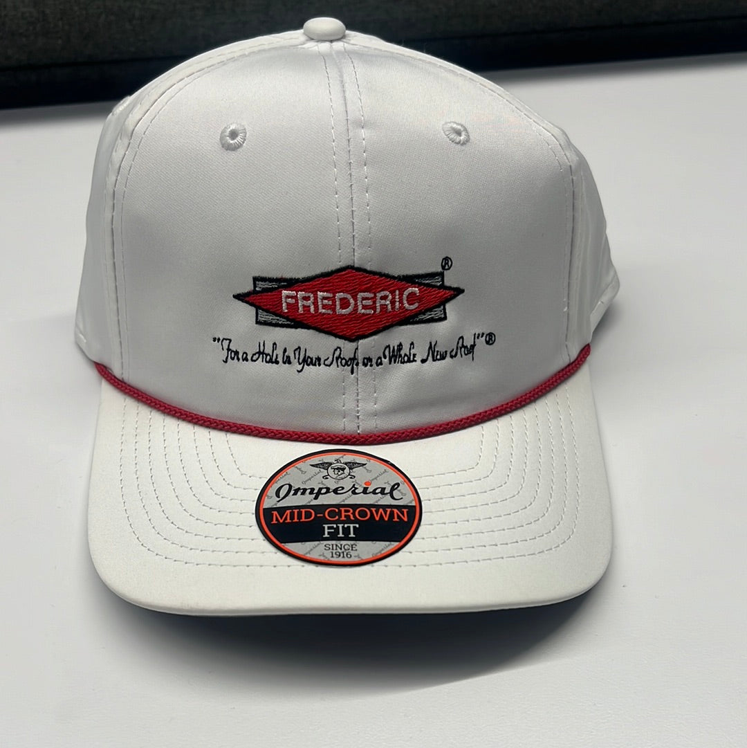 Frederic Roofing Hat Rope Hat (white)