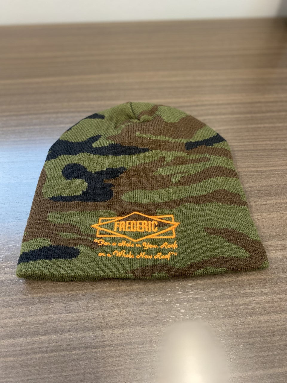 Frederic Roofing Camo Beanie