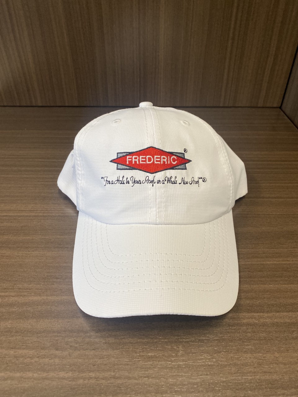 Frederic Roofing Performance Hat (White)